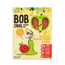 Цукерки Боб Снейл (Bob Snail) Яблуко-груша 60 г