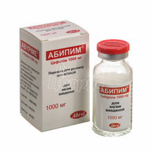 Абіпім порошок для ін*єкцій 1000 мг 1 штука