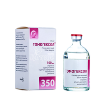 Томогексол розчин для ін*єкцій 350 мг йоду / мл 100 мл