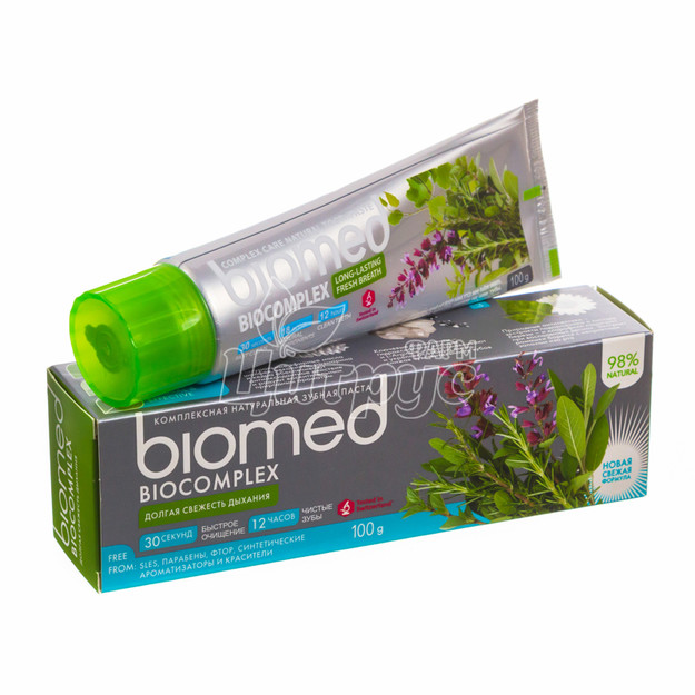 Зубна паста Біомед Биокомплекс (Biomed Superwhite) Комплексна 100 г