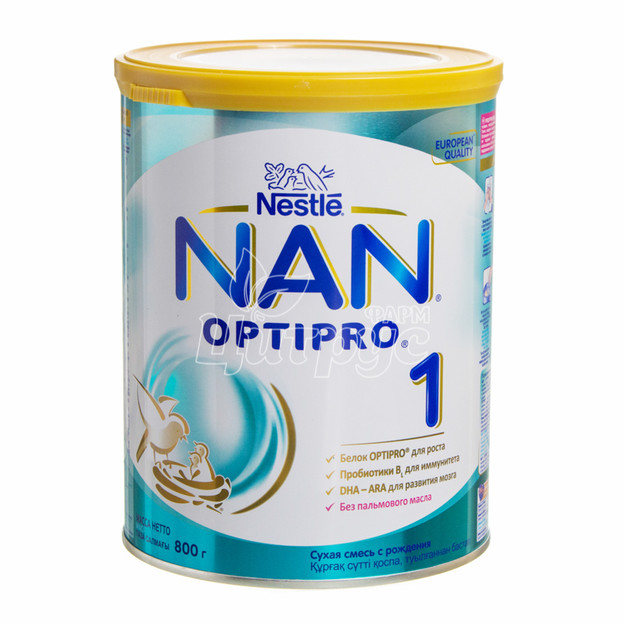 Суміш молочна дитяча Нестле НАН (Nestle NAN) 1 Оптіпро (Optipro) з народження 800 г