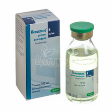Леваксела розчин для інфузій 5 мг / мл 100 мл