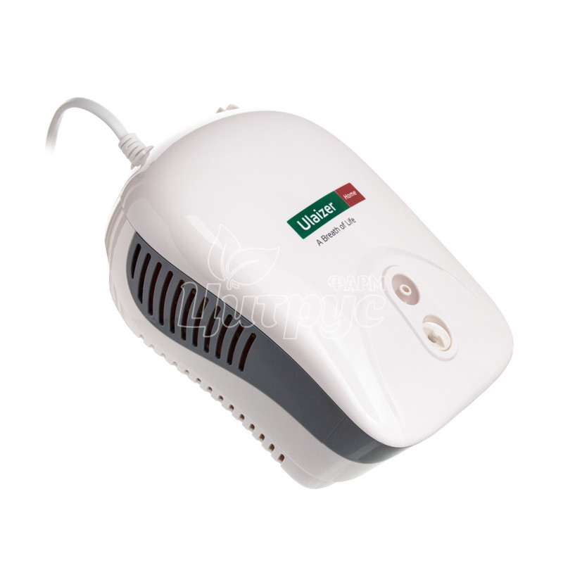 фото 1-3/Інгалятор компресорний (небулайзер) Юлайзер Хоум (Ulazier Home) СN-02МY з дитячою маскою
