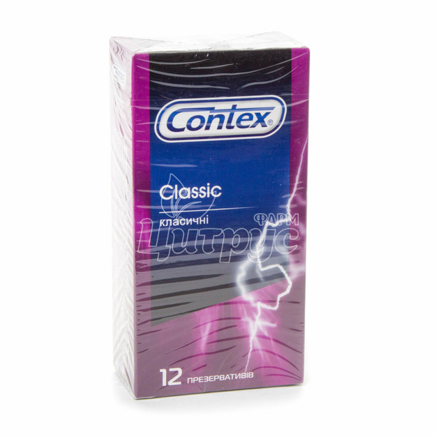 Презервативи Контекс (Contex) Класік (Classic) 12 штук