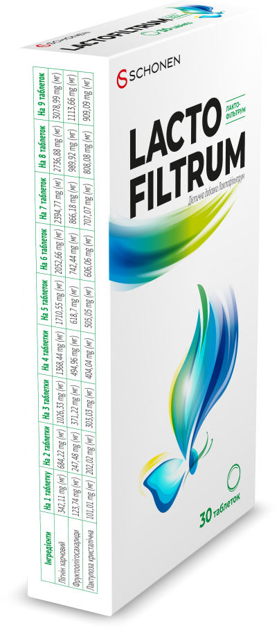 фото 1-2/Лактофільтрум таблетки 30 штук