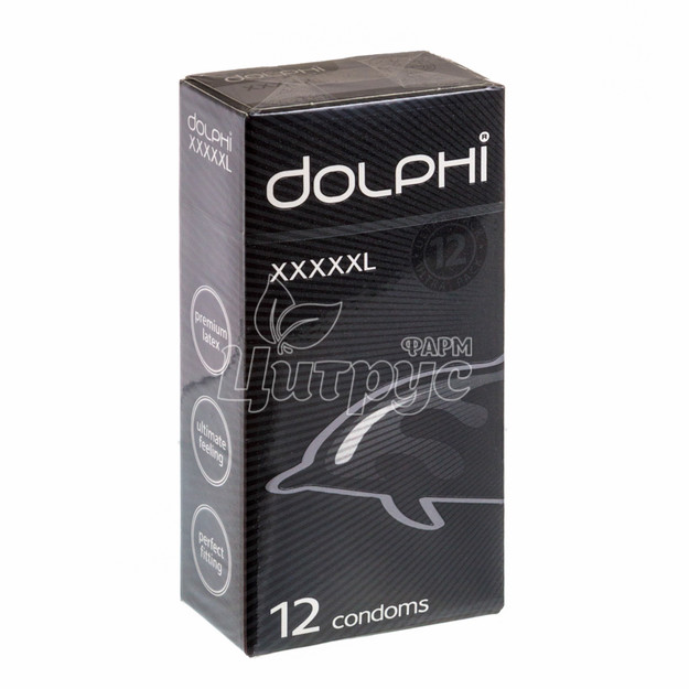 Презервативи Долфі (Dolphi) XXXXXL 12 штук