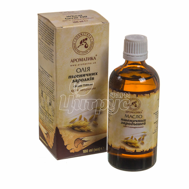 Олія зародків пшениці 100 мл
