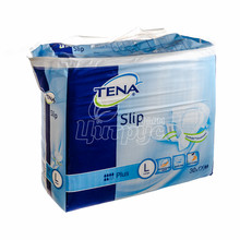 Підгузки для дорослих Тена (Tena) Сліп Плюс Лардж (Slip Plus Large) дихаючі 30 штук