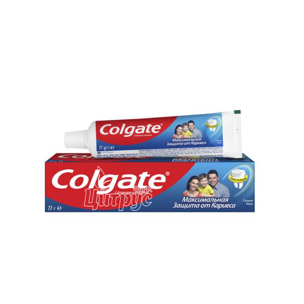 Зубна паста Колгейт (Colgate) Максимальний захист від карієсу Свіжа М*ята 50 мл
