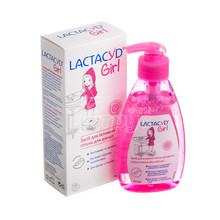Засіб для інтимної гігієни ЛАКТАЦИД (Lactacyd) Для дівчаток з дозатором 200 мл
