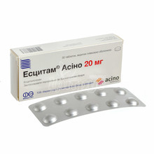 Есцітам Асіно таблетки вкриті оболонкою 20 мг 60 штук