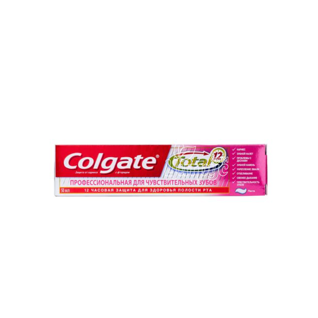 Зубна паста Колгейт (Colgate) Total 12 Для чутливих зубів 75 мл