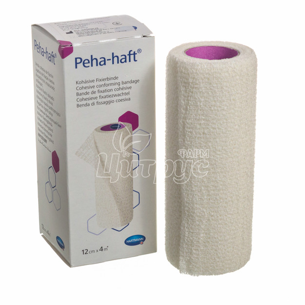 Бинт еластичний фіксує Пеха Хафт (Peha- Haft) (12 см х 4 м)