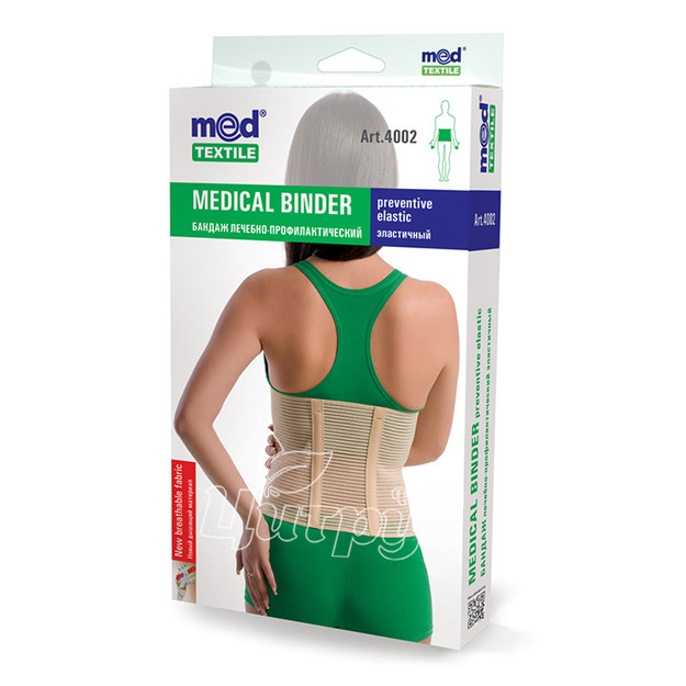Бандаж лікувально-профілактичний 2В еластичний розмір L / XL (4002)