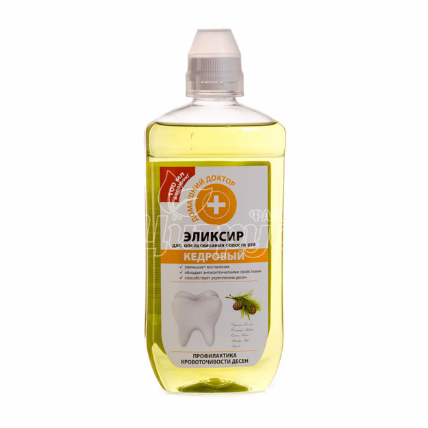 Еліксир для рота Домашній Доктор Кедровий 500 мл
