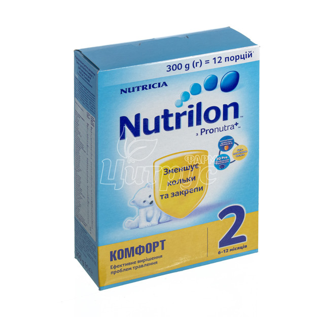 Суміш молочна дитяча Нутрилон (Nutrilon) 1 Комфорт з 0-6 місяців 300 г