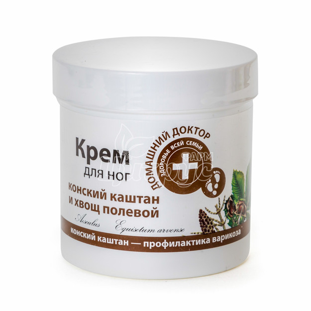 Крем для ніг Домашній Доктор Кінський каштан і хвощ польовий 250 мл