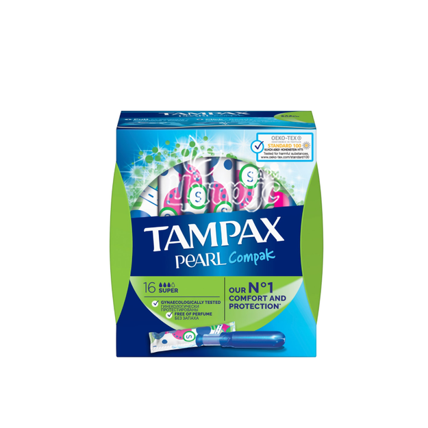 Тампони жіночі гігієнічні Тампакс (Tampax) з аплікатором 18 штук