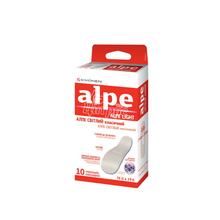 Лейкопластир бактерицидний Алпе (Alpe) класік (76 мм х 19 мм) прозорий 10 штук