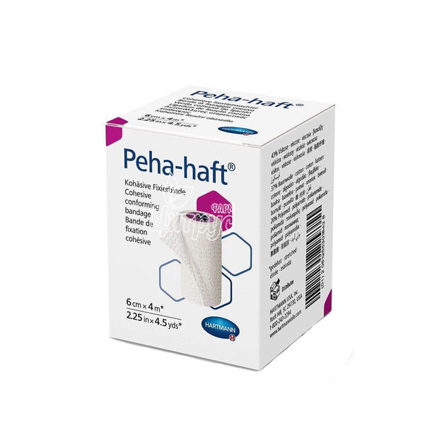Бинт еластичний фіксує Пеха Хафт (Peha- Haft) (6 см х 4 м)