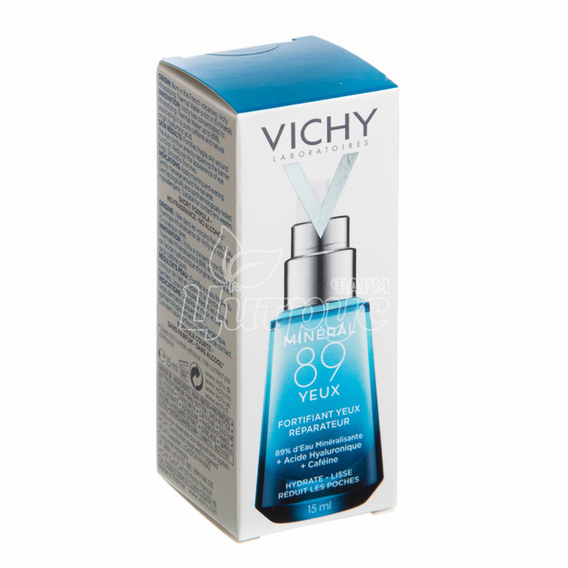 Віши Мінерал 89 (Vichy Mineral 89) Гель для відновлення і зволоження шкіри навколо очей 15 мл