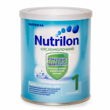 Суміш молочна дитяча Нутрилон (Nutrilon) 1 кисломолочний з 0 до 6 місяців 400 г