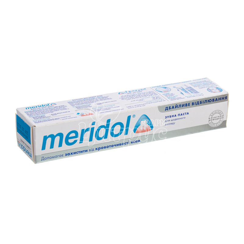 фото 1-1/Зубна паста Мерідол (Meridol) Дбайливе відбілювання 75 мл