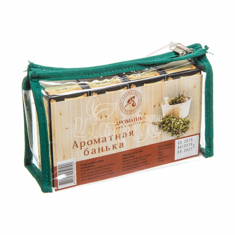 фото 1/Набір масел ефірних для сауни та лазні Ароматна банька