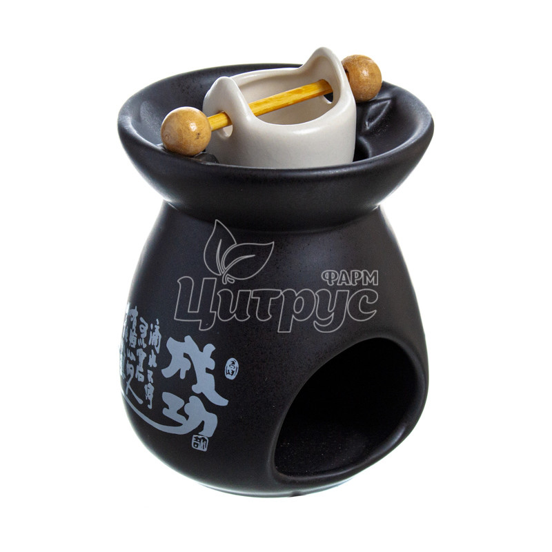 фото 1-3/Аромолампа Ваза колодязь чорна