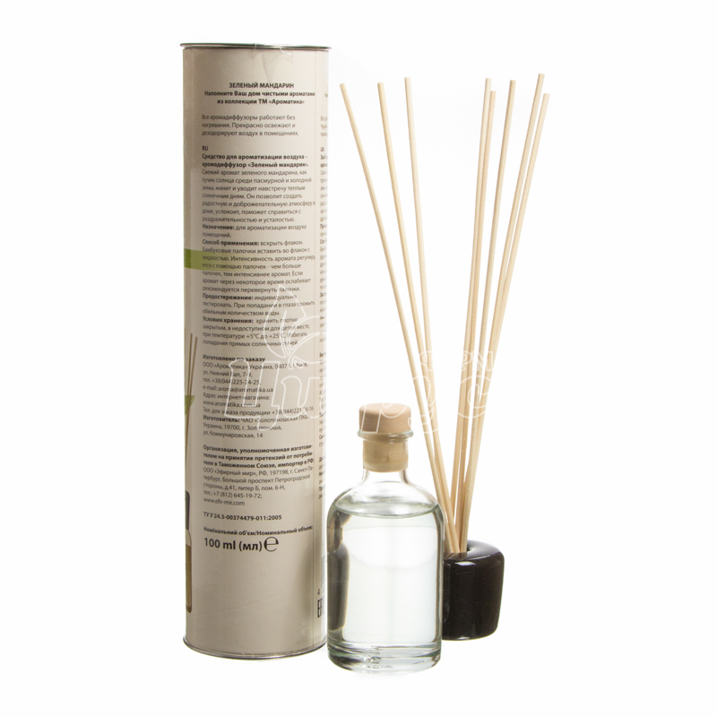 фото 1-2/Аромадиффузор Зелений мандарин 100 мл
