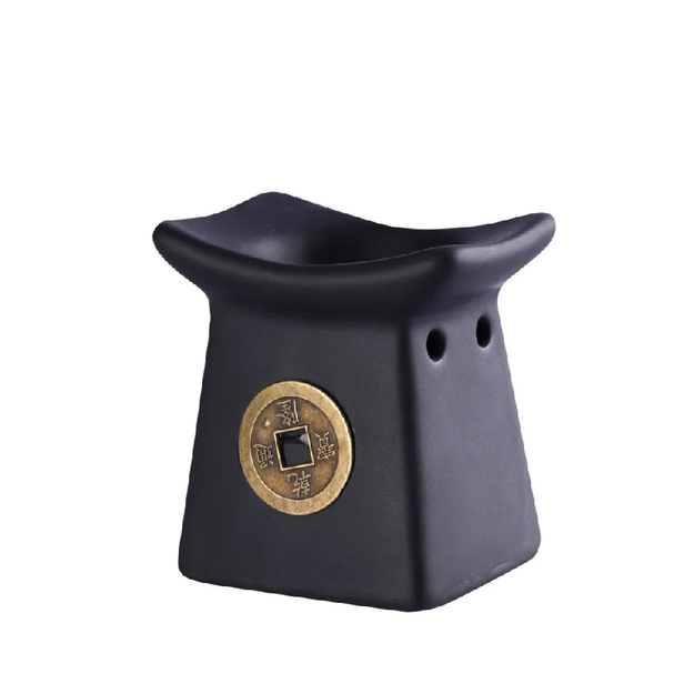 Аромолампа з монетою чорна