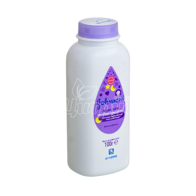 фото 1-2/Присипка дитяча Джонсонс Бебі (Johnson*s Baby) перед сном 100 г