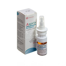 Аспрікс спрей наальний 15,75 мг / доз по 50 доз 4 мл