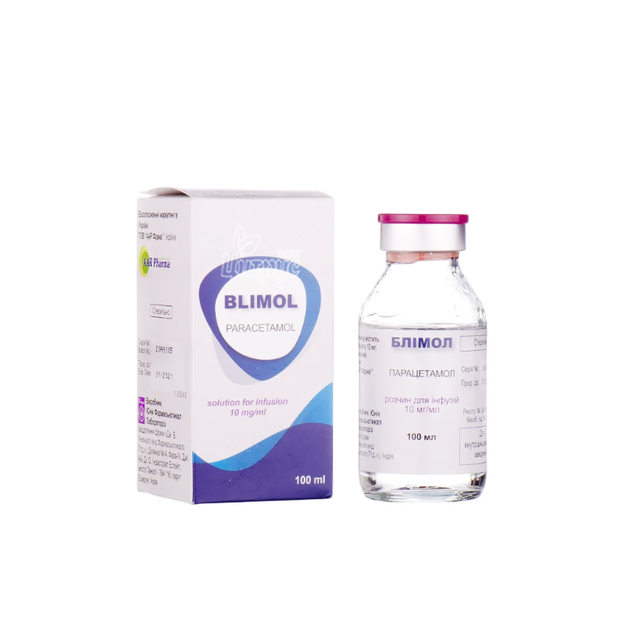 Блімол розчин для інфузій 10 мг / мл 100 мл