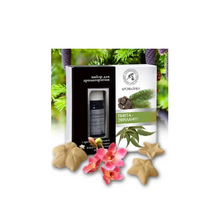 Набір для ароматерапії Ялиця-евкаліпт + керамічні зірочки 10 мл