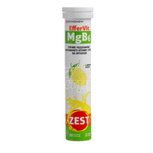 Зест (Zest) Еффер Віт MgB6 (Effer Vit MgB6) таблетки шипучі 20 штук