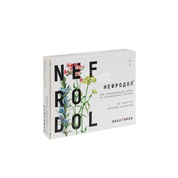 Нефродол таблетки вкриті оболонкою 60 штук