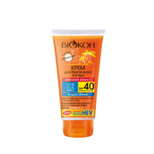 Крем Доктор Біокон Високий захист для безпечної засмаги SPF-40 160 мл