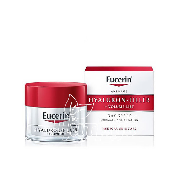 Еуцерин Вольюм-філлер (Eucerin Volume-Filler) Крем проти зморшок SPF 15 для нормальної та комбінованої шкіри 50 мл