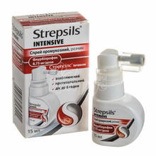 Стрепсилс Інтенсив спрей оромукозний 8,75 мг 15 мл