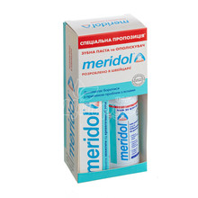 Набір зубна паста Мерідол (Meridol) 75 мл + ополіскувач для рота 100 мл