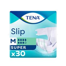 Підгузки для дорослих Тена (Tena) Сліп Супер Медіум (Slip Super Medium) 30 штук