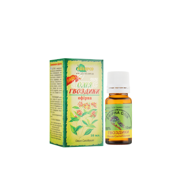 Олія ефірна гвоздики 10 мл