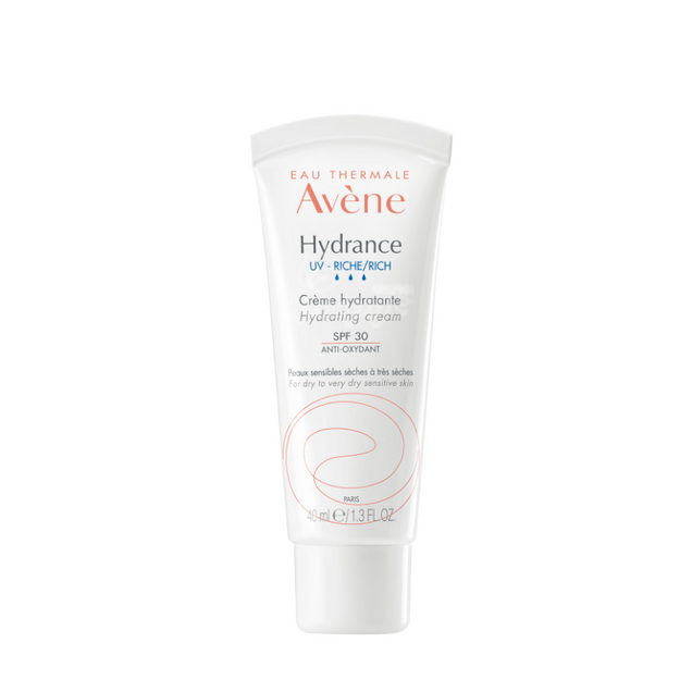 Авен Гідранс Оптімаль і Ріш (Avene Hydrance Optimale UV Riche) Крем для сухої і чутливої шкіри SPF-30 40 мл