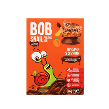 Цукерки Боб Снеіл (Bob Snail) Хурма в бельгійському молочному шоколаді 60 г