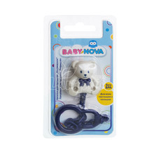 Ланцюжок для пустушки Бебі-Нова (Baby-Nova) Ведмідь