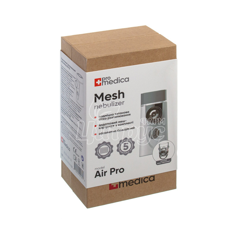 фото 1-1/Небулайзер Промедіка (Promedica) Лепеха Про Меш (Air Pro Mesh)