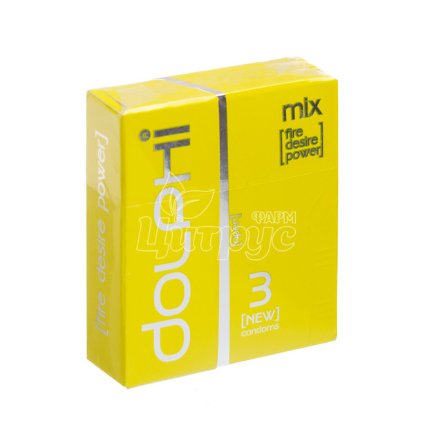 Презервативи Долфі (Dolfhi) Люкс Мікс (Lux Mix) 3 штук