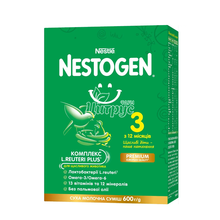 Суміш молочна Нестожен (Nestogen) 3 c лактобактеріями з 12 місяців 600 г