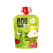 Пюре Боб Снейл (Bob Snail) Яблуко-груша 90 г
